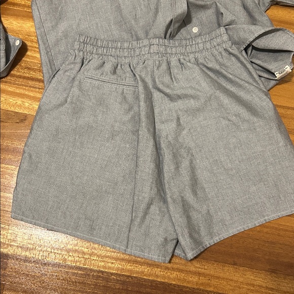 NWOT Djerf Avenue Shirt and Shorts Set, Medium - Picture 6 of 7